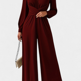 Eudora Traje Elegante de Mujer con Cuello en V