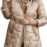 Aitana | Abrigo de invierno elegante con capucha