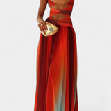 Maisie Vestido Maxi Sin Tirantes de Corte A-Line