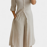 Palmer Conjunto de Lino Atemporal