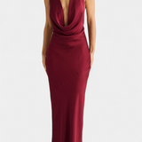 Zayana Vestido Elegante con Drapeado