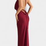 Zayana Vestido Elegante con Drapeado