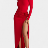 Lira Vestido de Espalda Abierta Atemporal