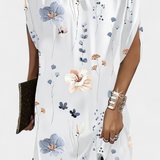 Haruna Vestido Midi Atemporal con Escote Redondo