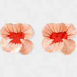 Pendientes Geométricos con Forma de Flor