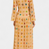 Alvie Vestido Estilo Hada con Estampado de Conchas Marinas