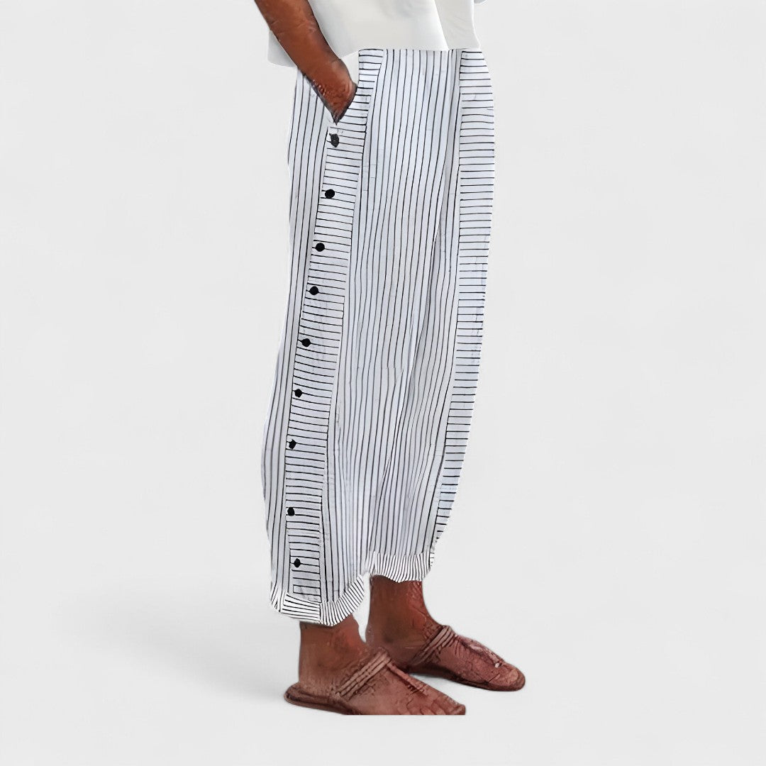 Isabel - Pantalones de lino