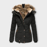 Emine - Chaqueta de Forro de Piel Acogedora
