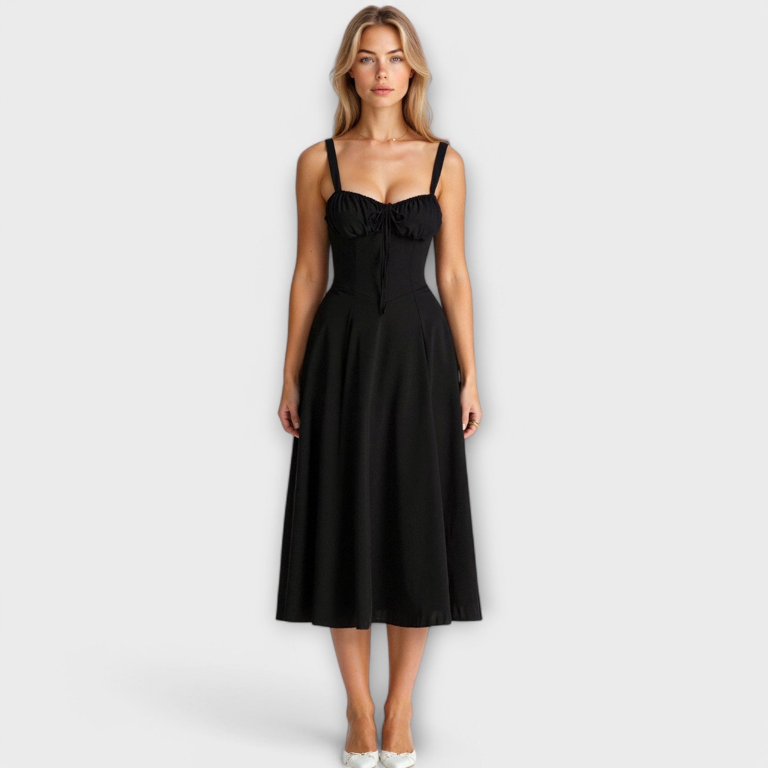Kira - Vestido corsé midi