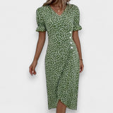Valentina - Vestido floral de verano que cubre el vientre